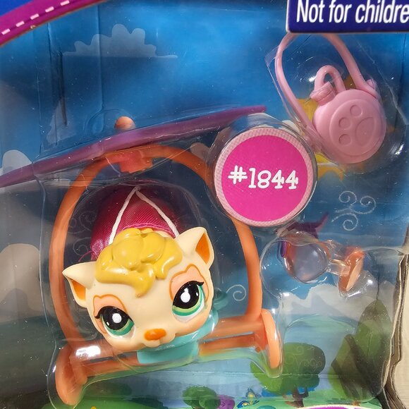 Hasbro Littlest Pet Shop #1844 Guinea Pig Pets On The Go COMPLETE LPS 2010 - Picture 3 of 14